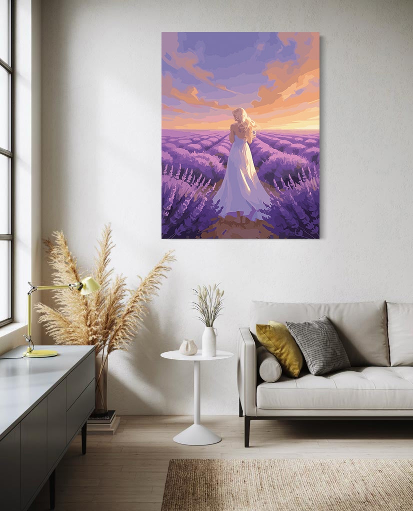 Pictura pe Numere – Vis de lavanda 6971