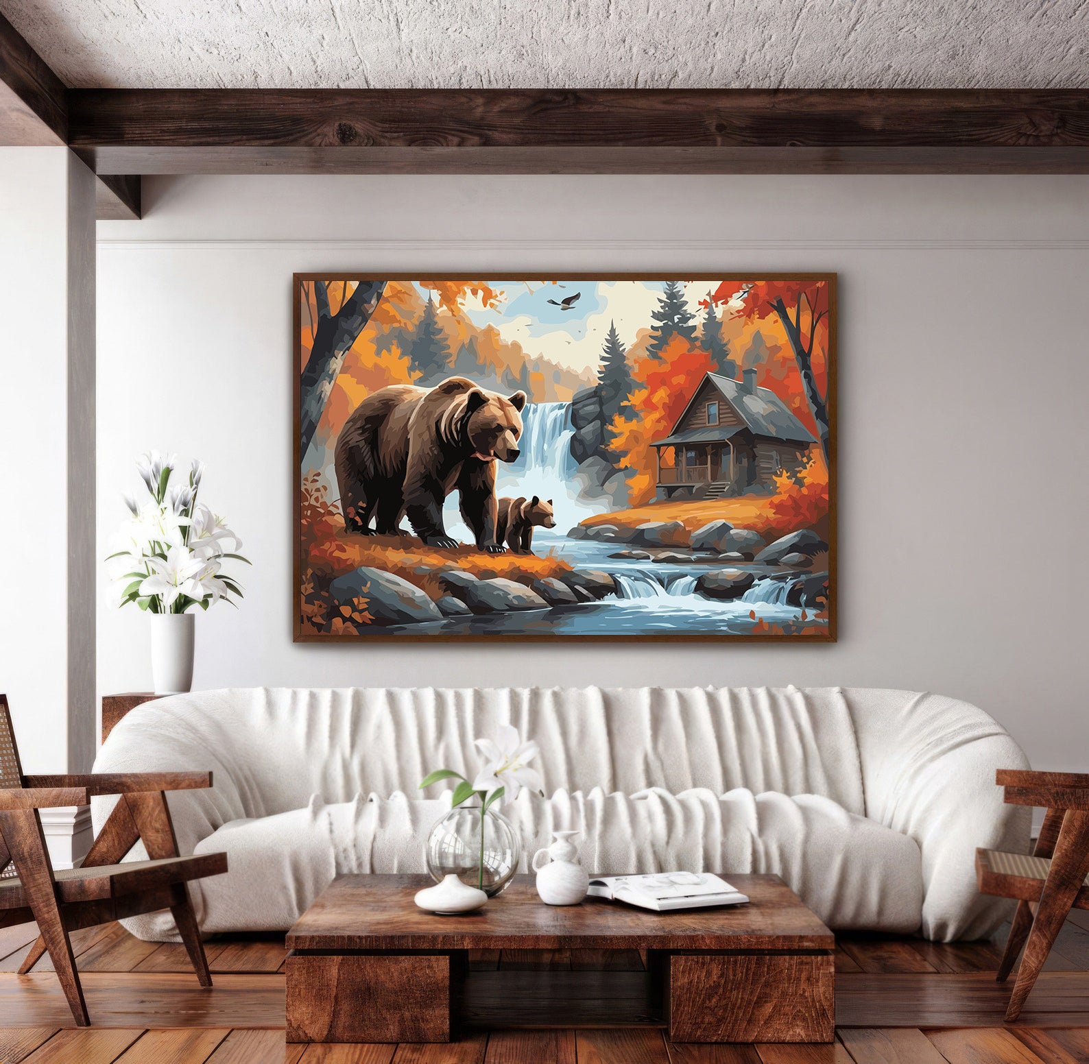 Pictura pe Numere – Toamna ursilor 7453