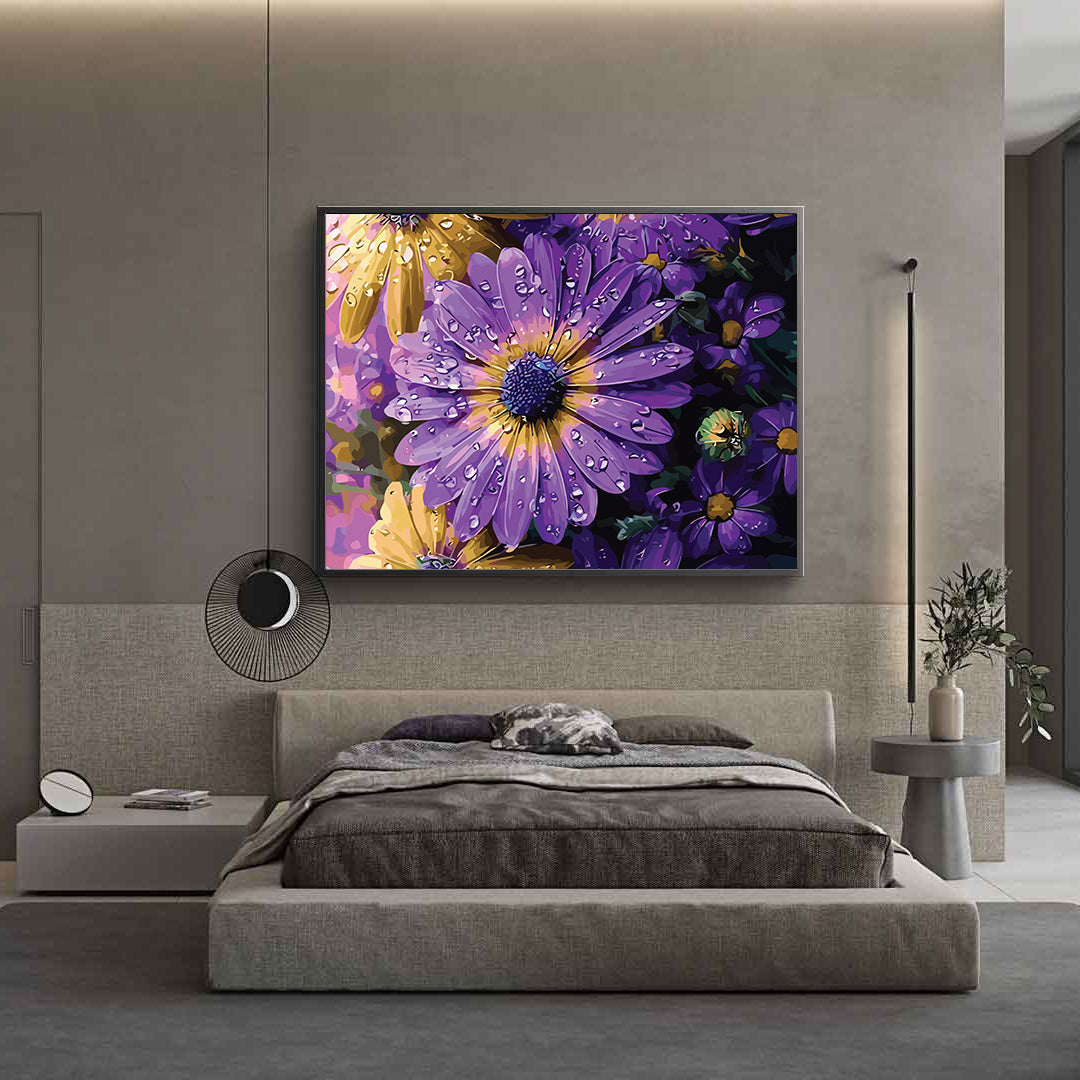 Pictura pe Numere – Margarete africane 7291