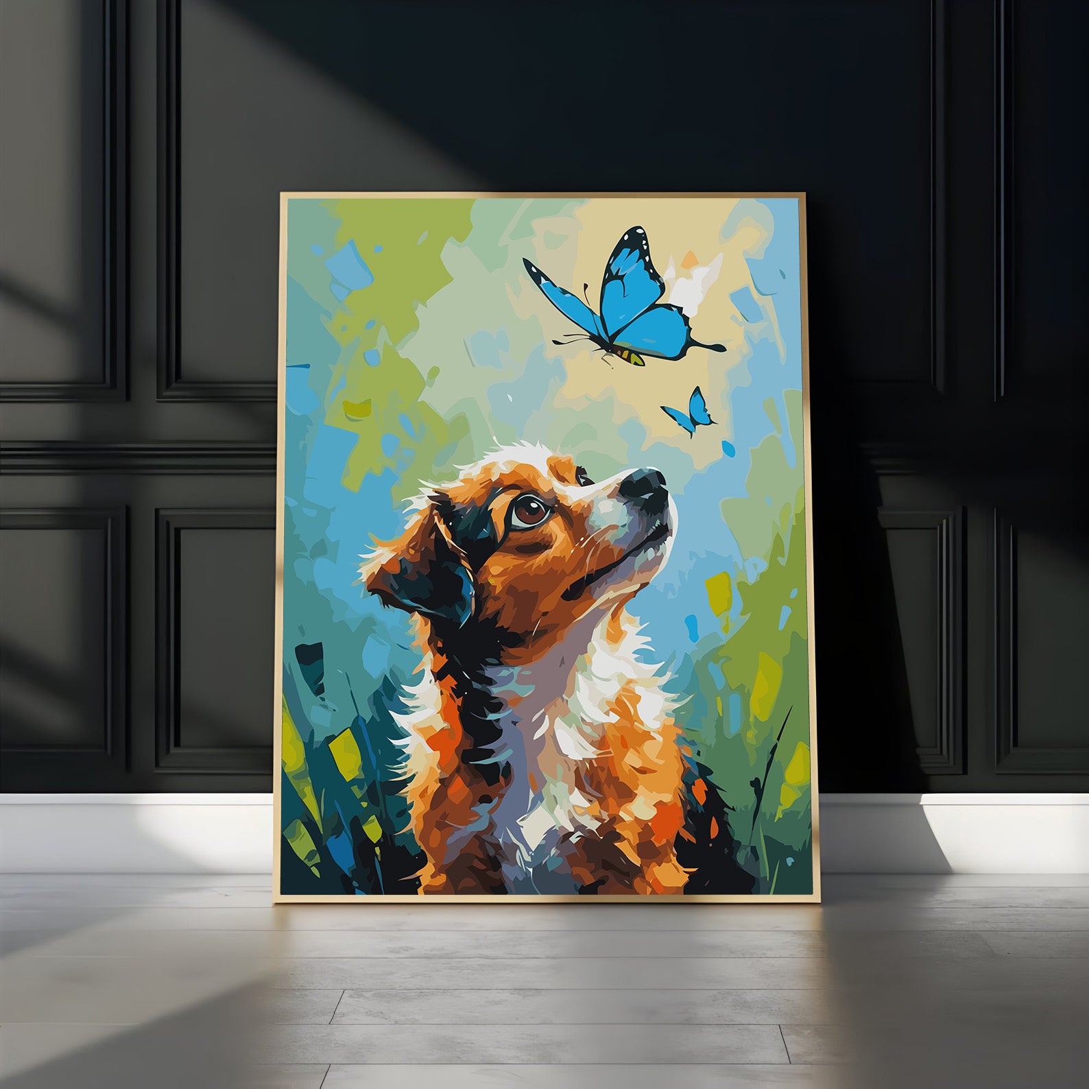 Pictura pe Numere – Fascinatia catelului 7394