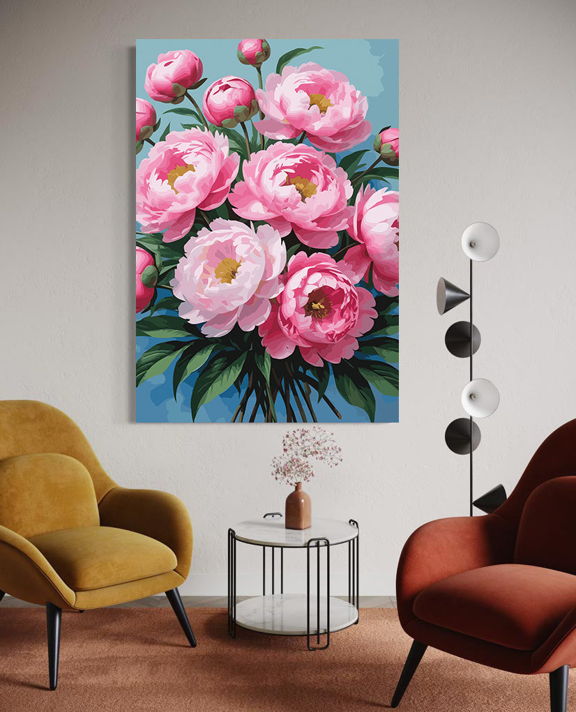 Pictura pe Numere – Simfonia bujorilor 7118