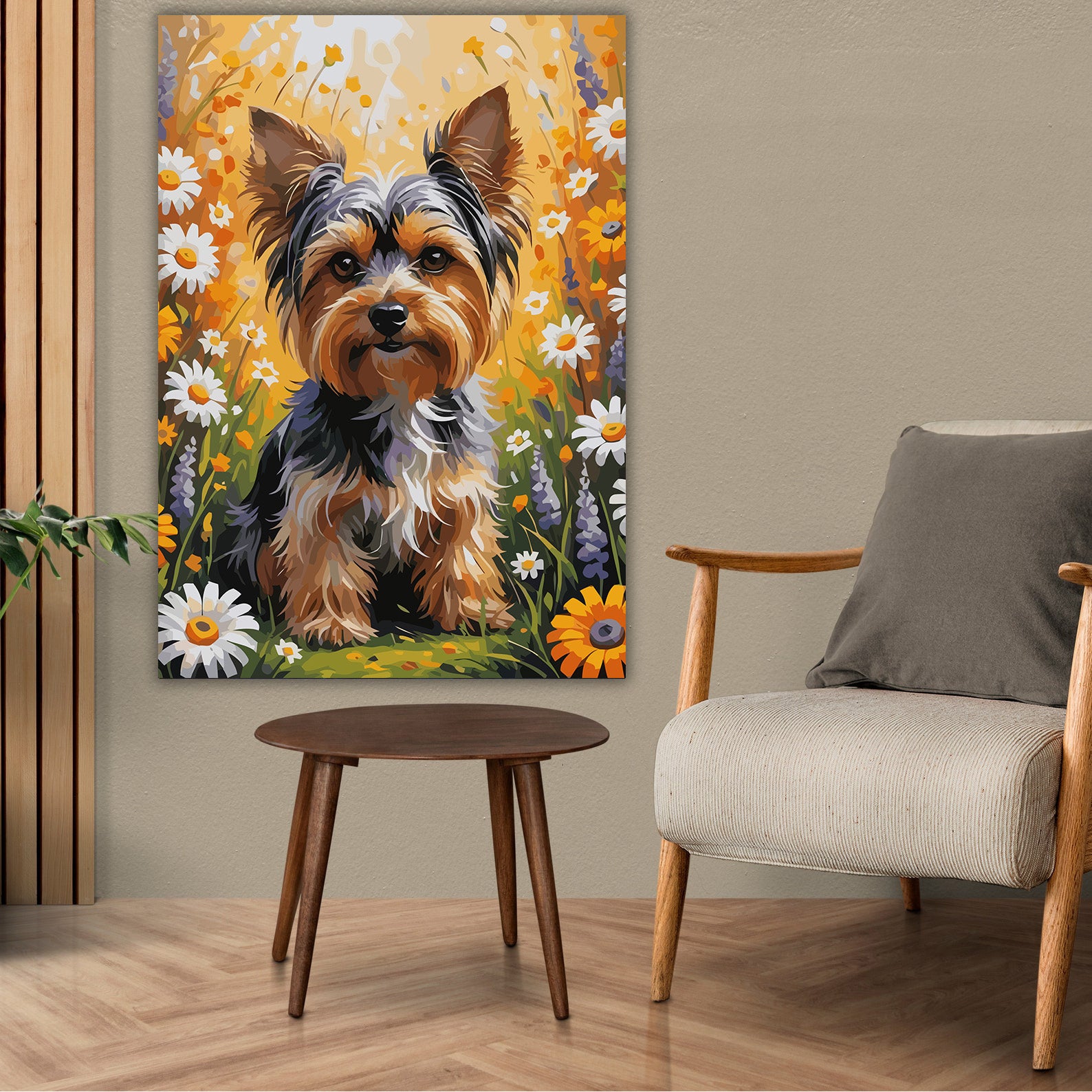 Pictura pe Numere – Micul yorkie 7473