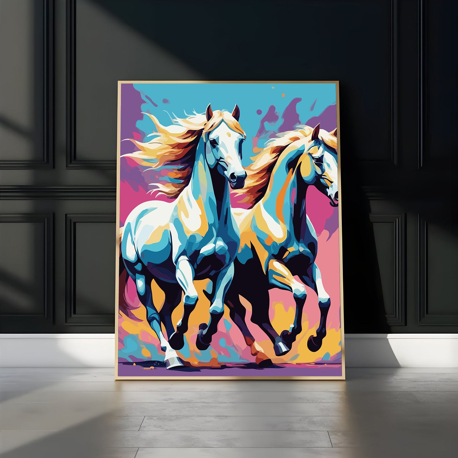 Pictura pe Numere – Galop liber 7416