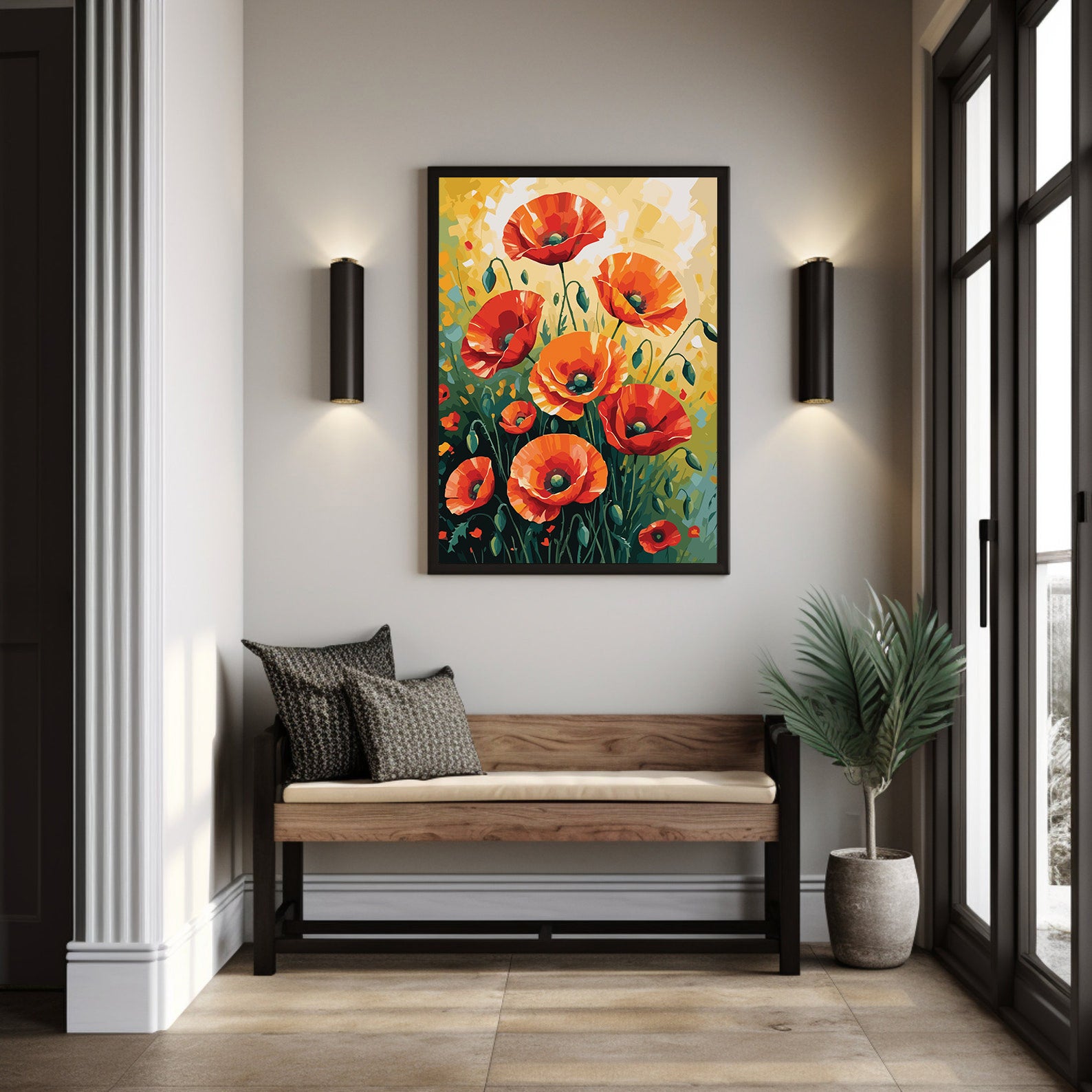 Pictura pe Numere – Vapai de maci 7022