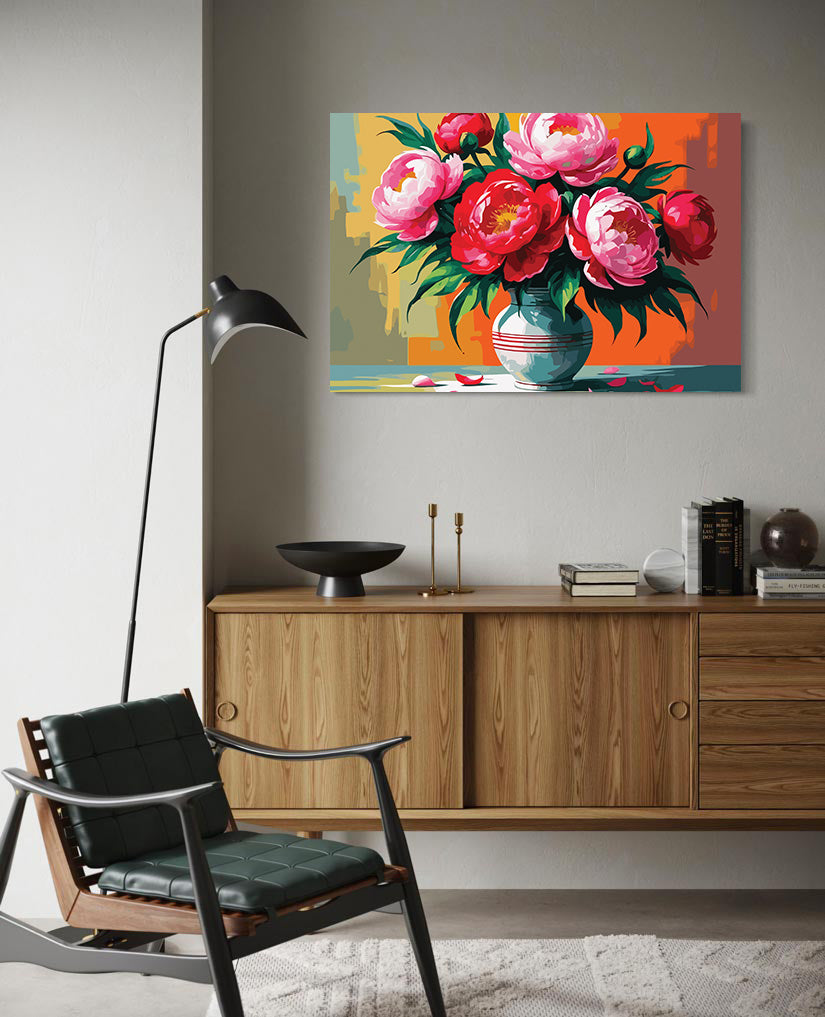 Pictura pe Numere – Simfonia bujorilor 7225