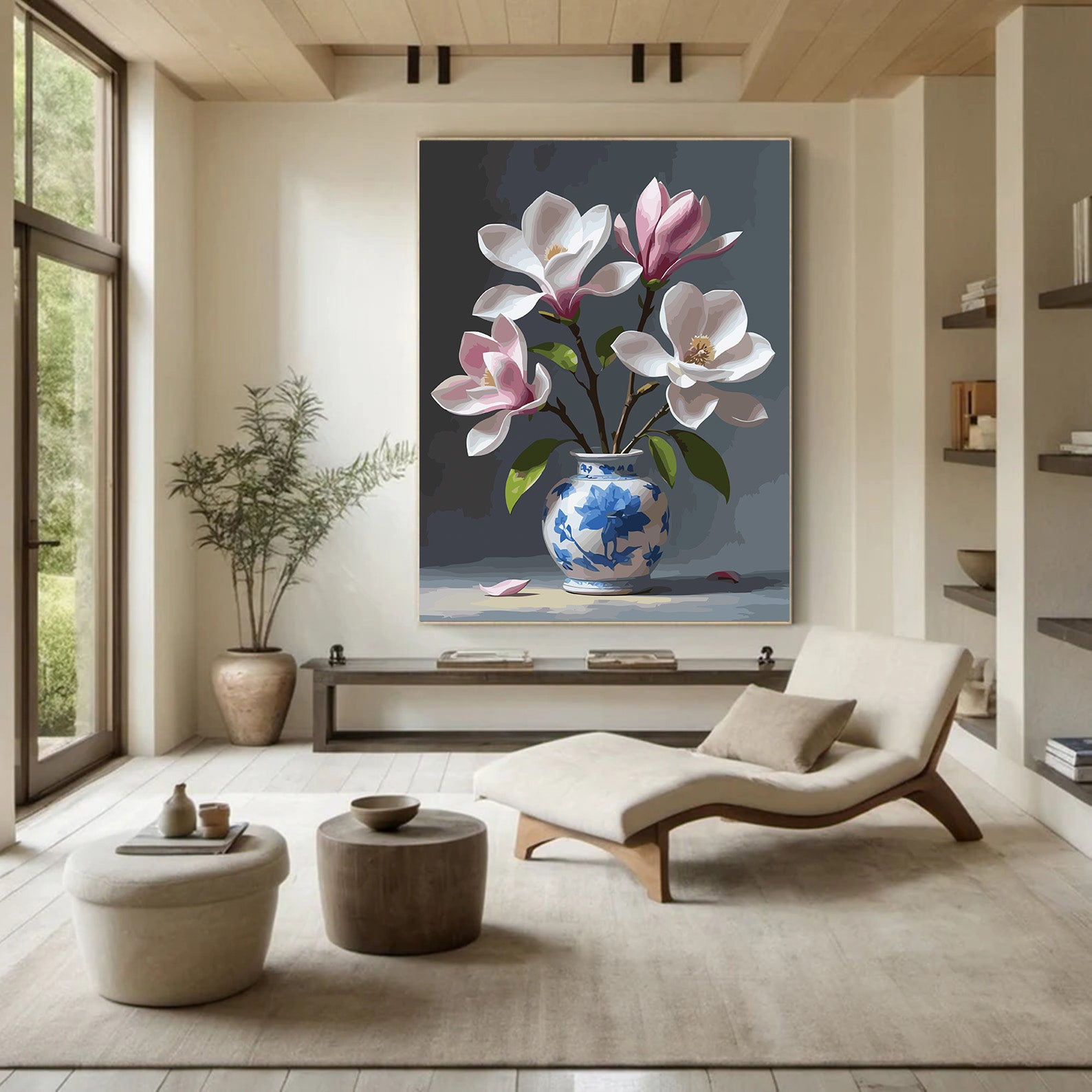Pictura pe Numere – Simfonia magnoliilor 7145