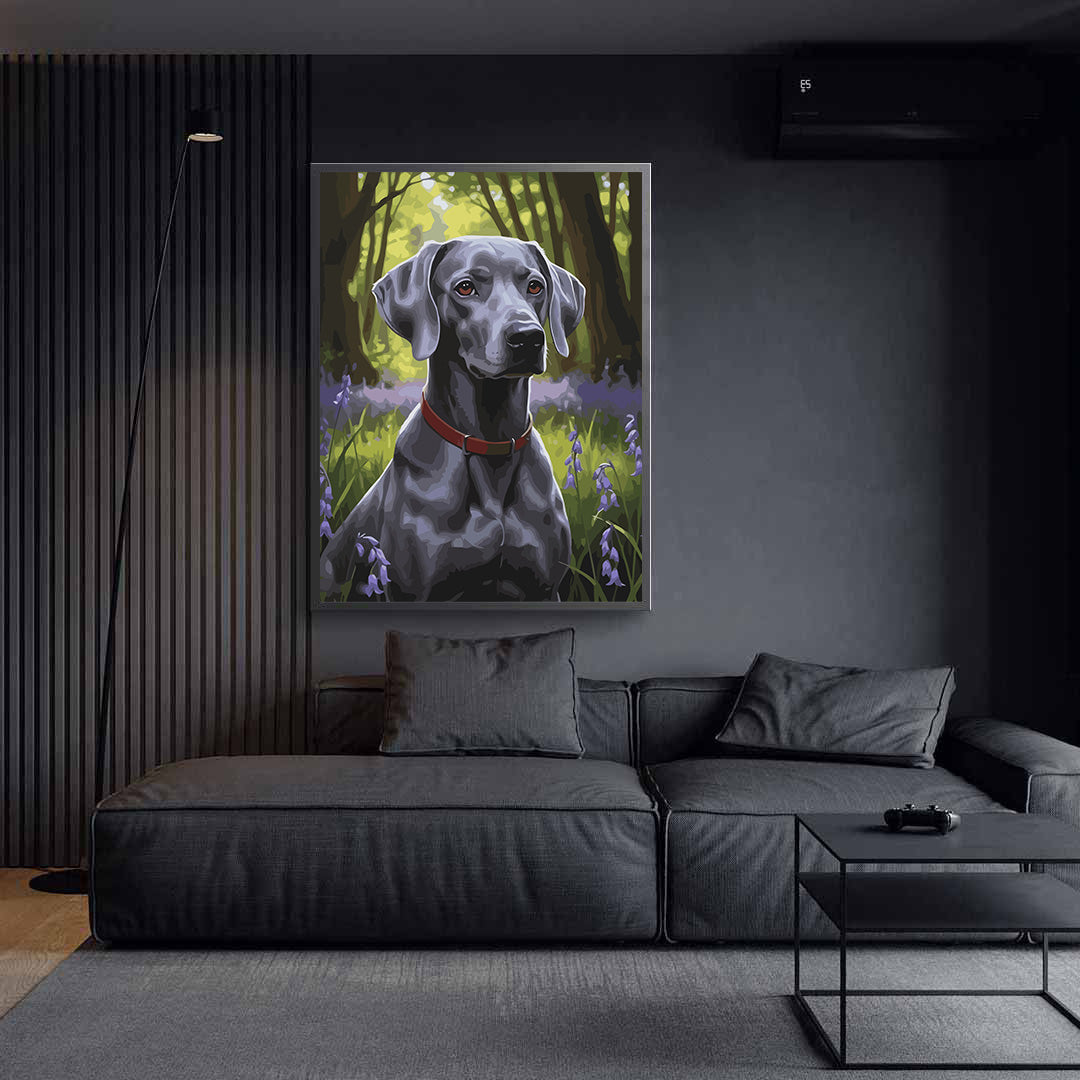 Pictura pe Numere – Nobletea cainelui argintiu 7478