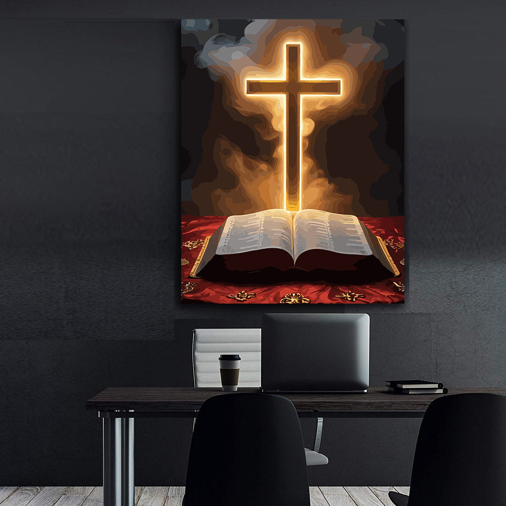 Set Pictură pe numere – Lumina Crucii 6342