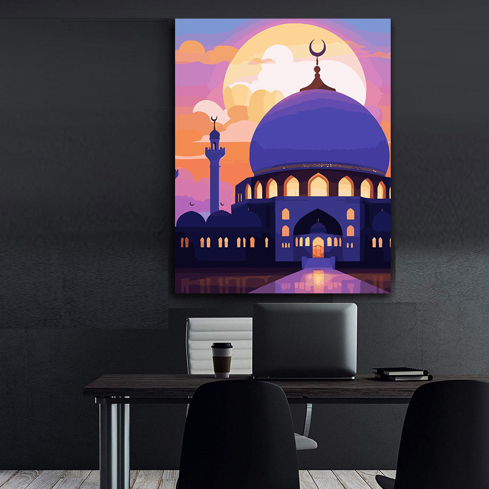 Set Pictură pe numere – Apus Islamic 6365