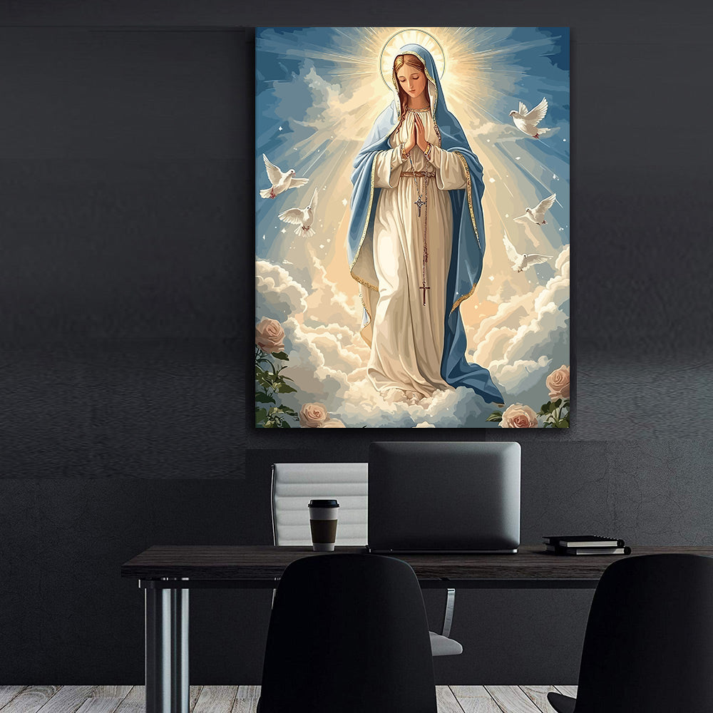 Set Pictură pe numere – Adormirea Măicii Domnului 6253