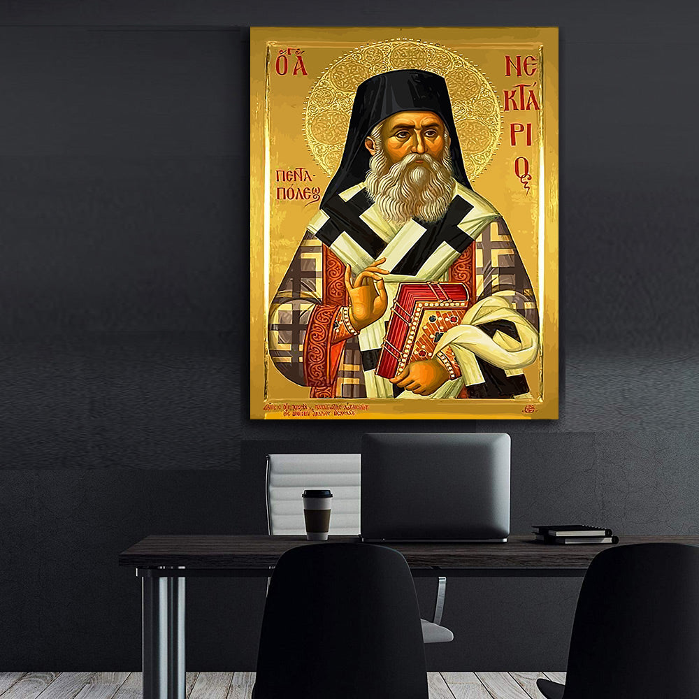 Set Pictură pe numere – Sfântul Nectarie De Eghina 6419