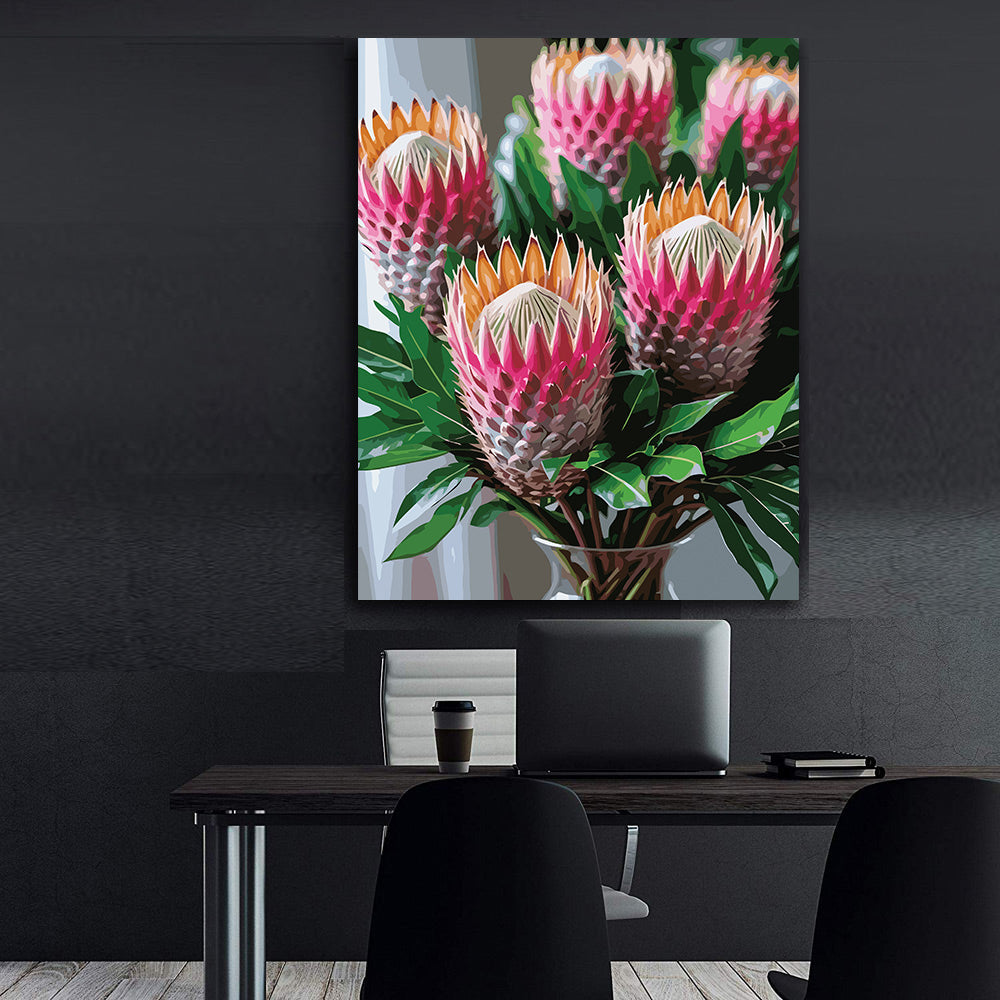Pictura pe Numere – Coroana de protea 7000