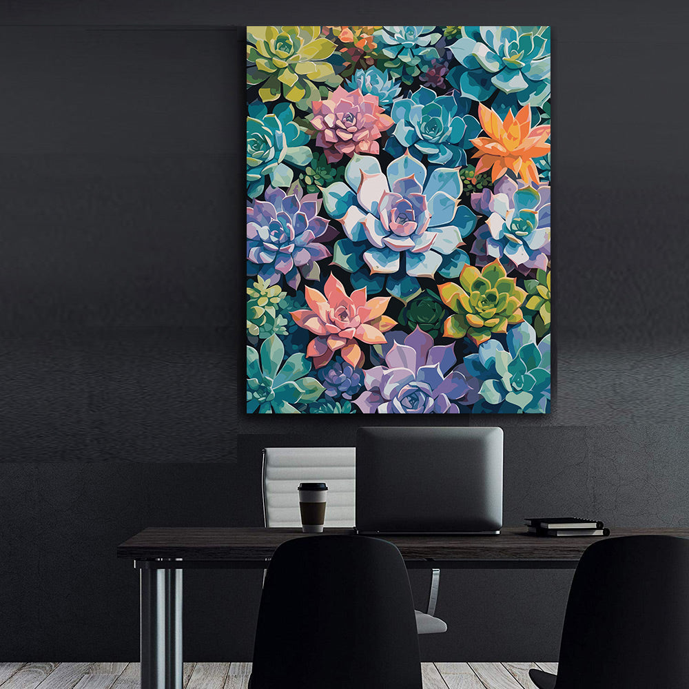 Pictura pe Numere – Mozaic vegetal 6905