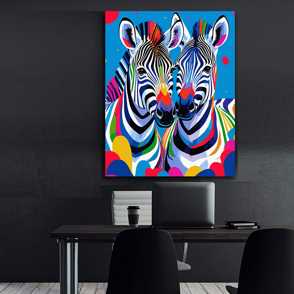 Pictura pe Numere – Contrast monocrom 7446