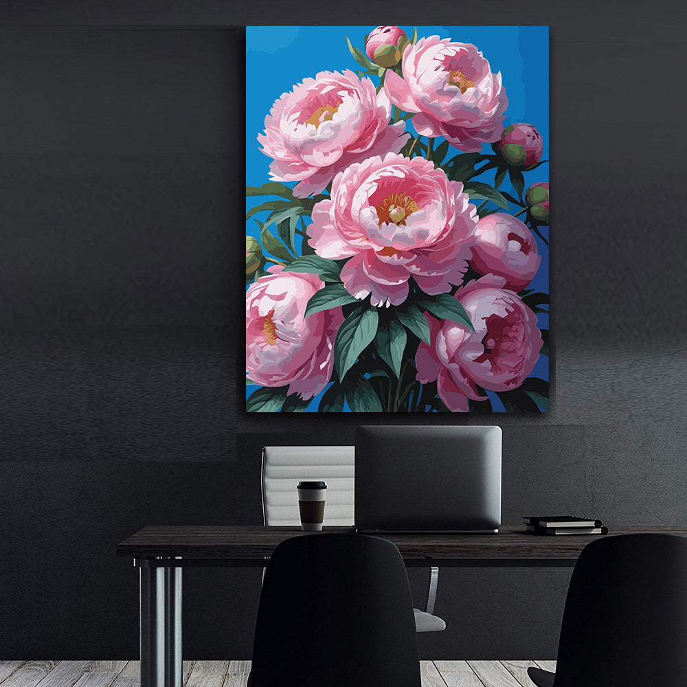 Pictura pe Numere – Simfonia bujorilor 7108
