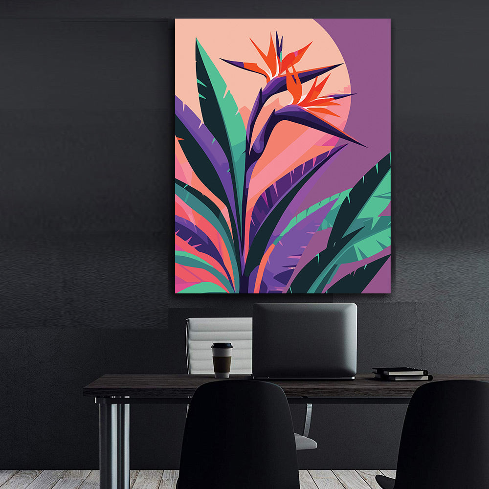 Pictura pe Numere – Pasarea paradisului 7060