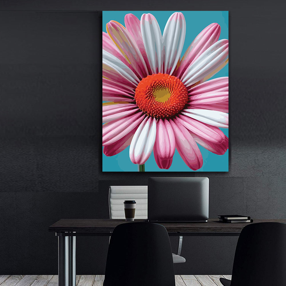 Pictura pe Numere – Petale de coral 7170