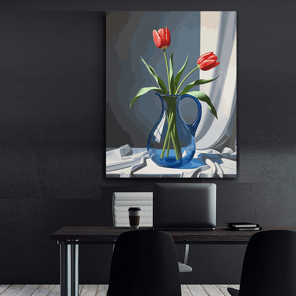 Set Pictură pe numere – Florile Primăverii 6821