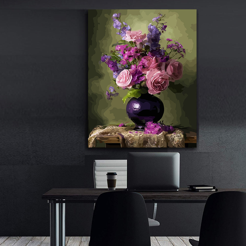 Pictura pe Numere – Ganduri Catifelate 6556