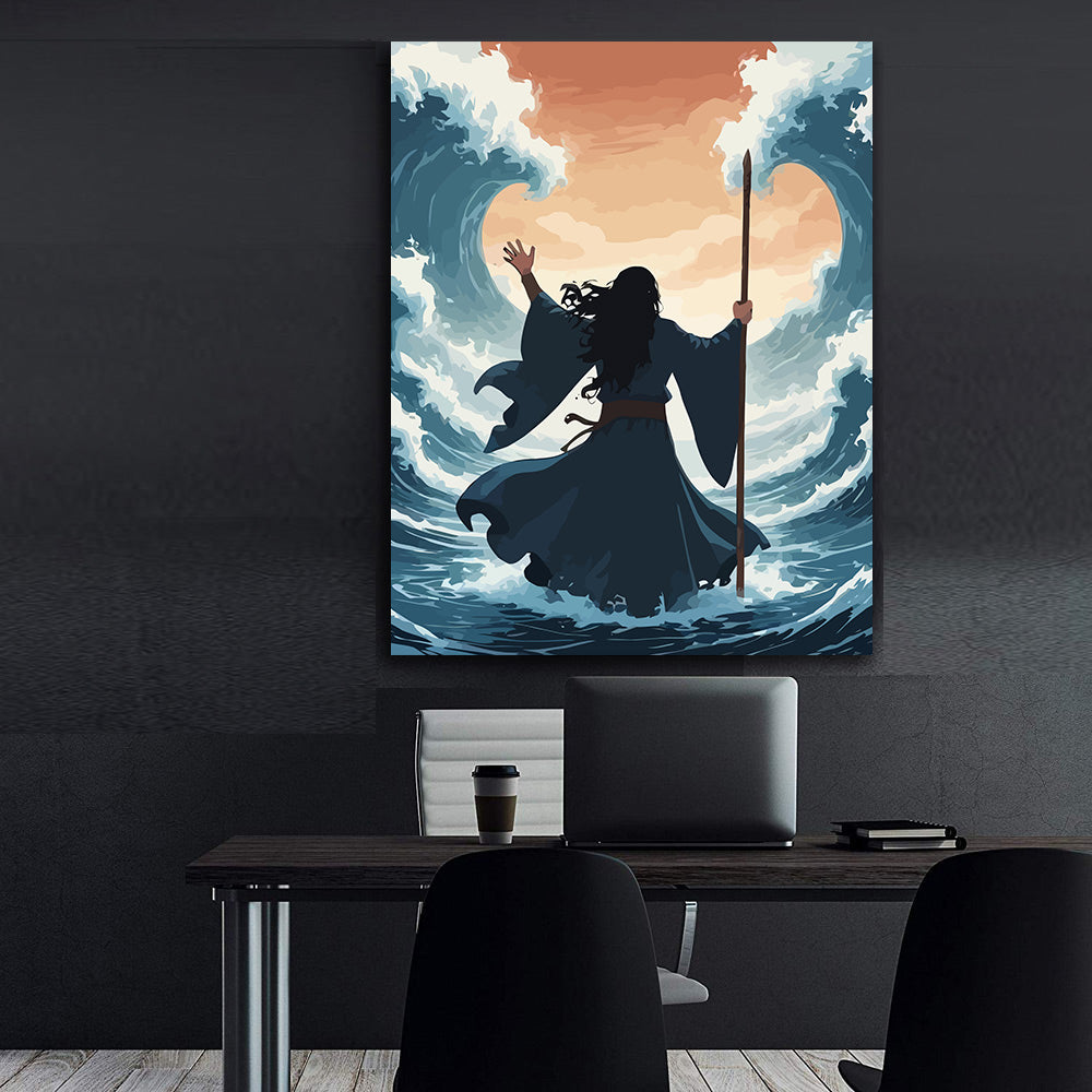 Set Pictură pe numere – Despărțirea Mării Roșii 6353