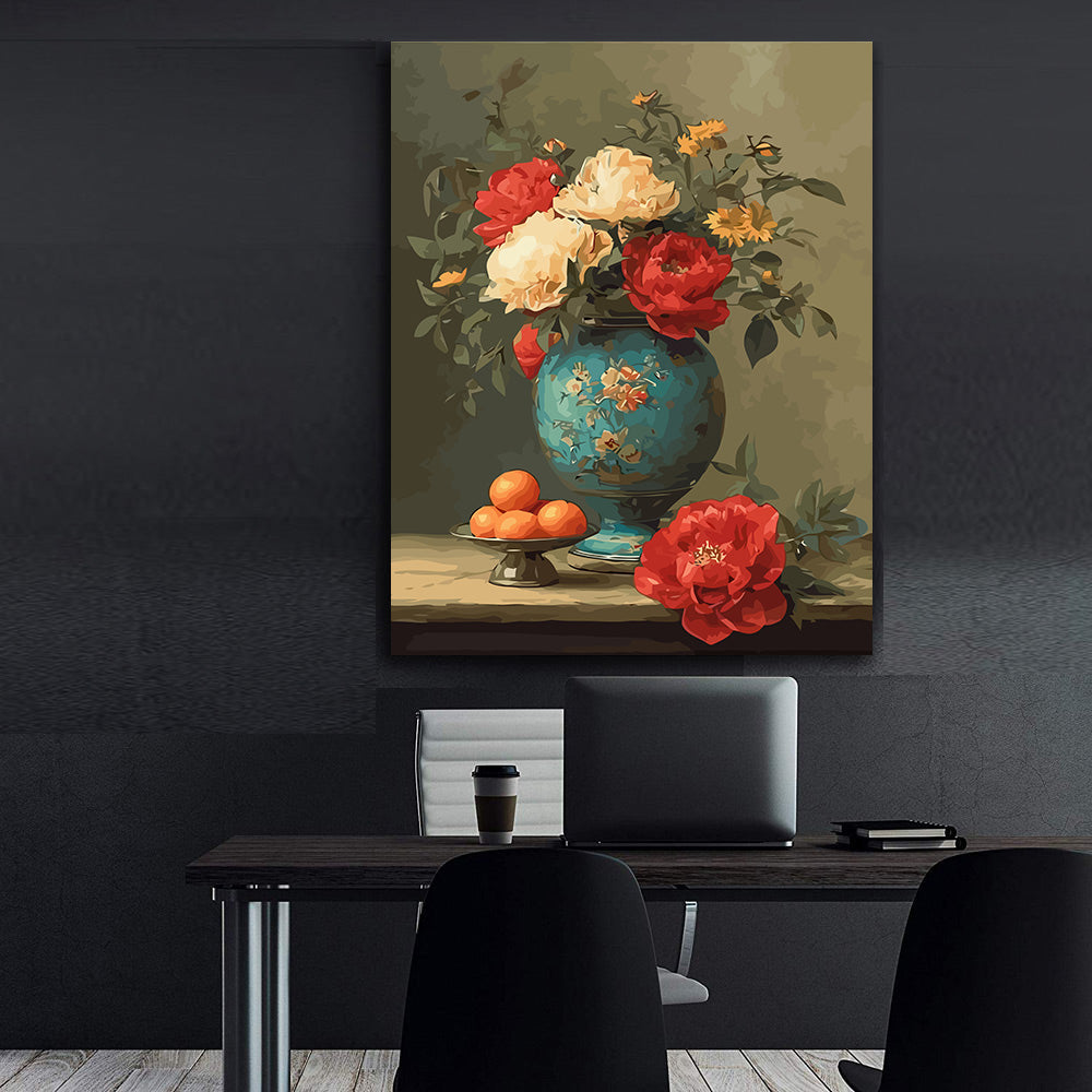 Pictura pe Numere – Ecou de matase in portelan 6603
