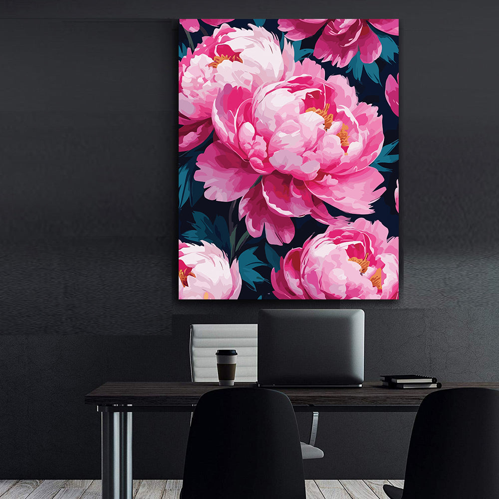 Pictura pe Numere – Roz Imperial 6864