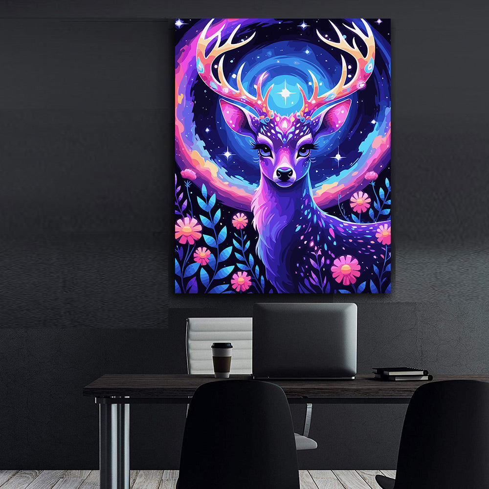 Pictura pe Numere – Cerbul cosmic 7373