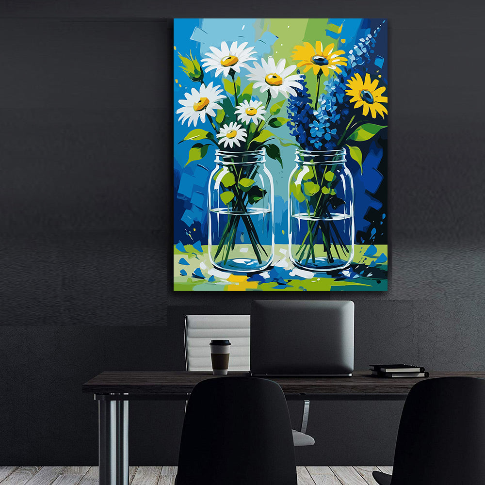 Pictura pe Numere – Flori culese in zori 6740