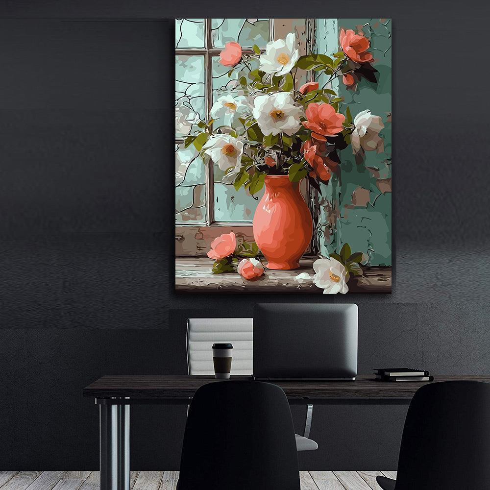 Pictura pe Numere – Noblete in Corai 6638
