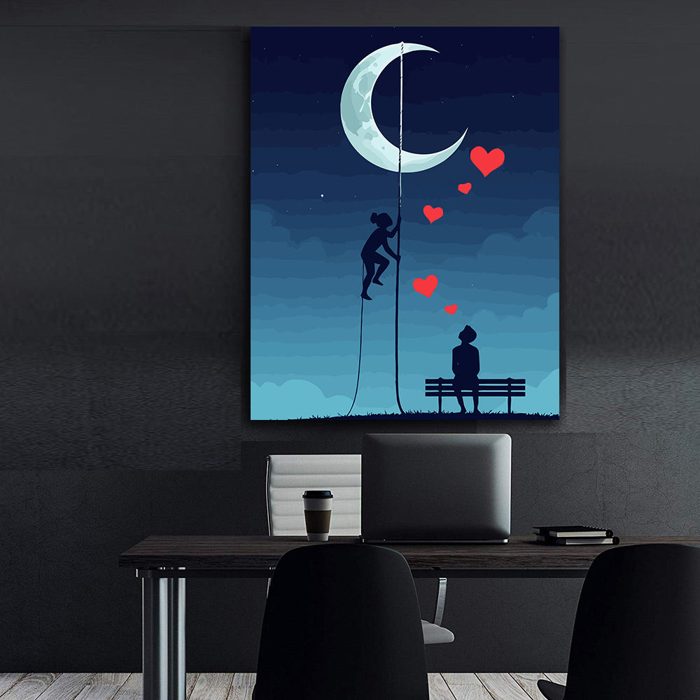 Pictura pe Numere – Pana La Luna si inapoi 6459
