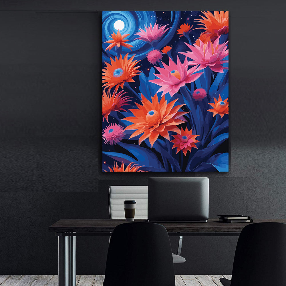 Pictura pe Numere – Gradina stelara 7041