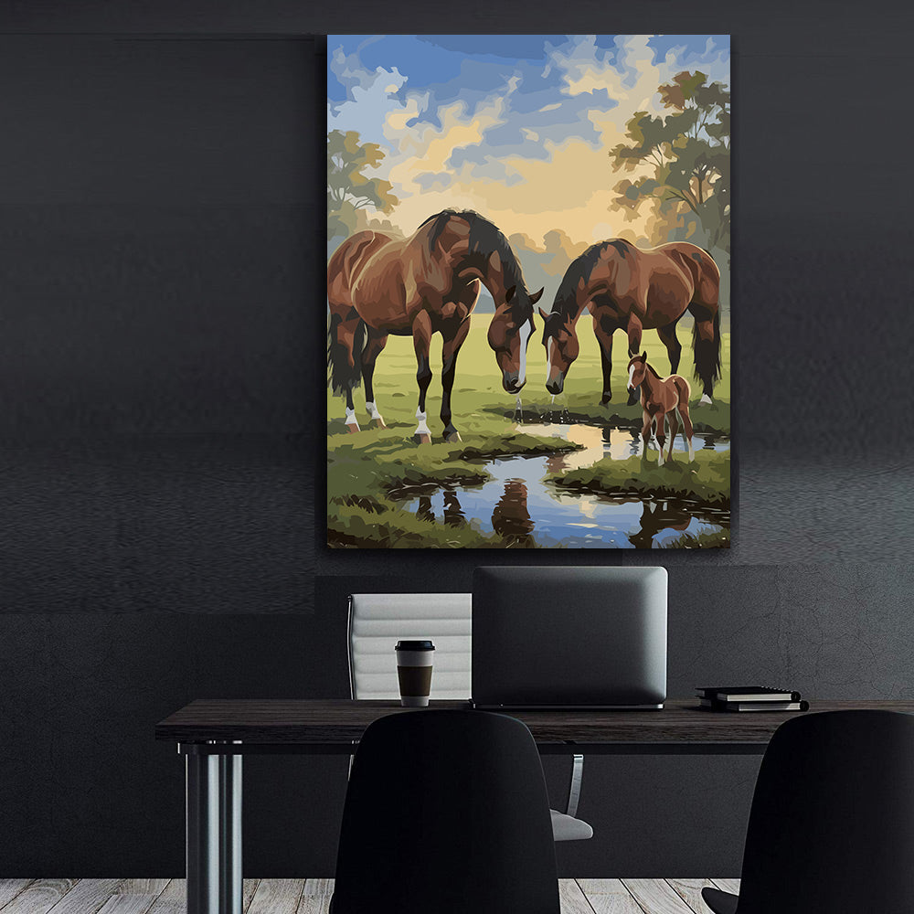 Pictura pe Numere – Abeuri calde 7438