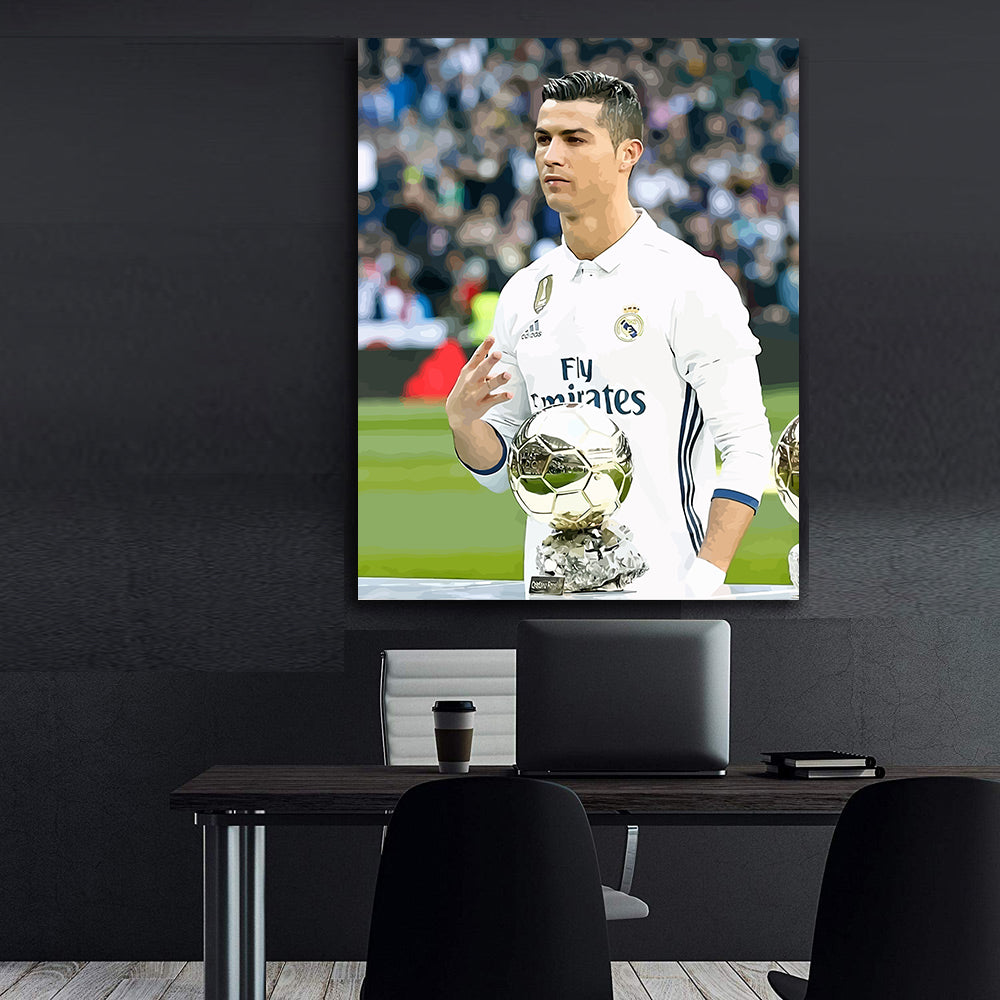 Set Pictură pe numere - Cristiano Ronaldo