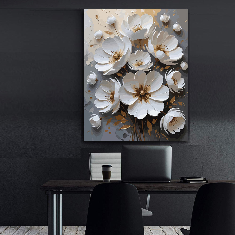 Pictura pe Numere – Tuse de argint 7166