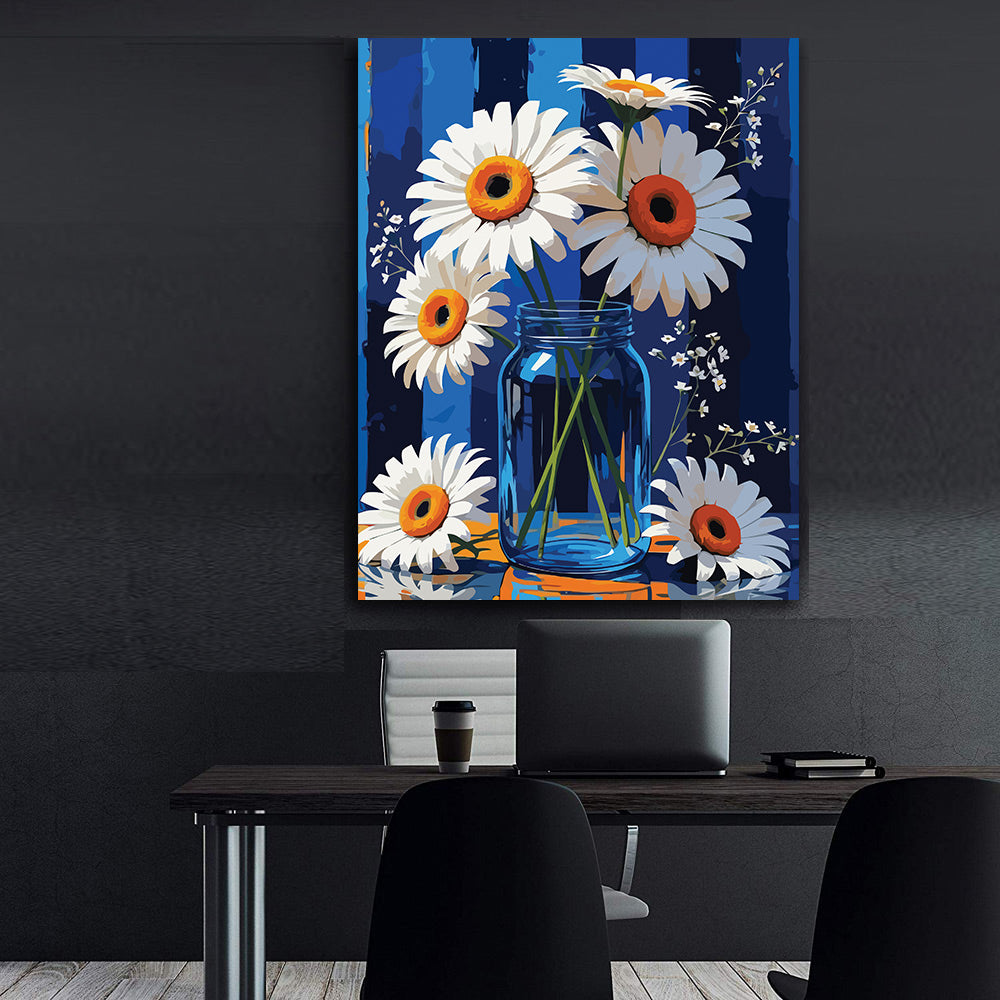 Pictura pe Numere – Puritate in azur 7032