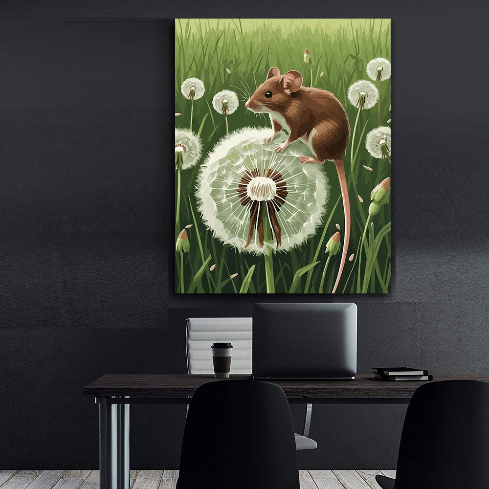Pictura pe Numere – Linistea din Iarba 6770