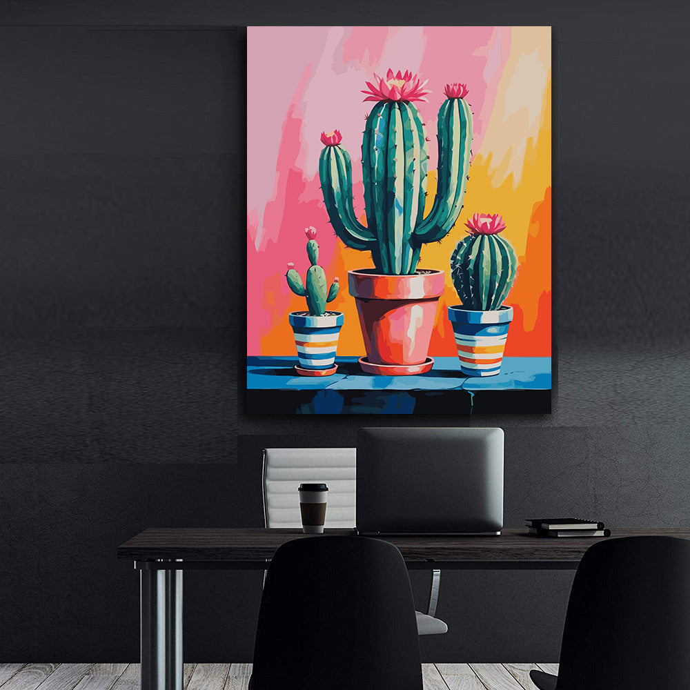 Pictura pe Numere – Cactus Delight 6690