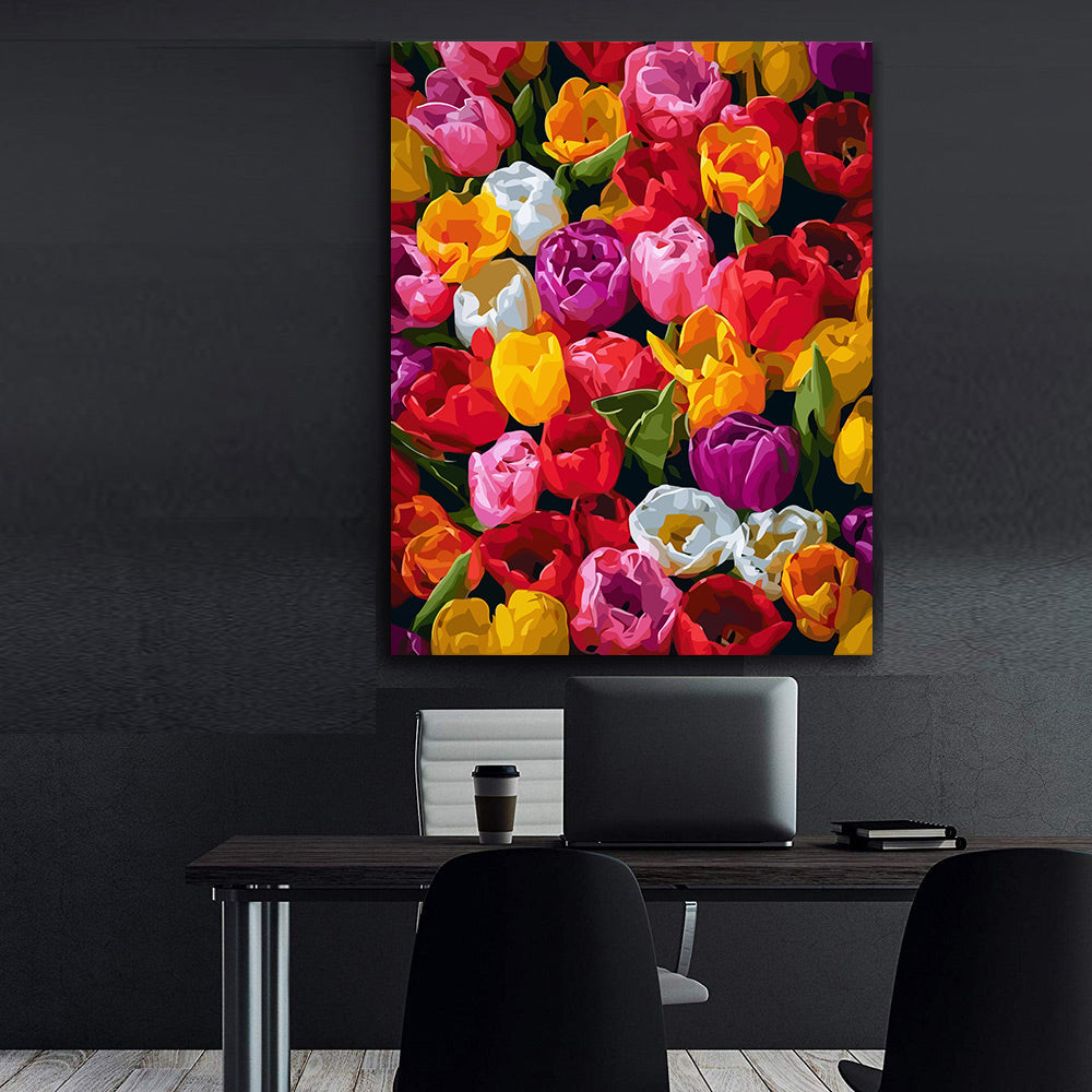Pictura pe Numere – Mozaicul Petalelor 6606