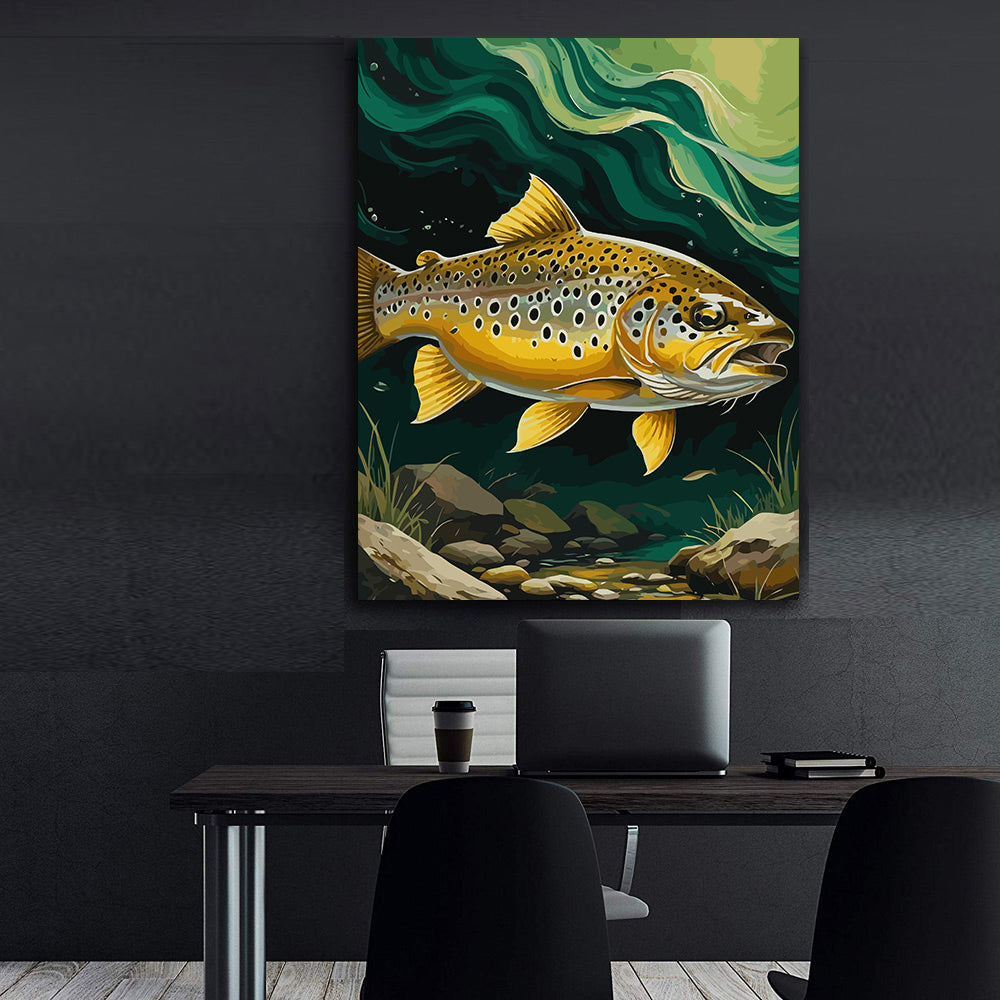 Pictura pe Numere – Stapanul umbrelor aurii 7488