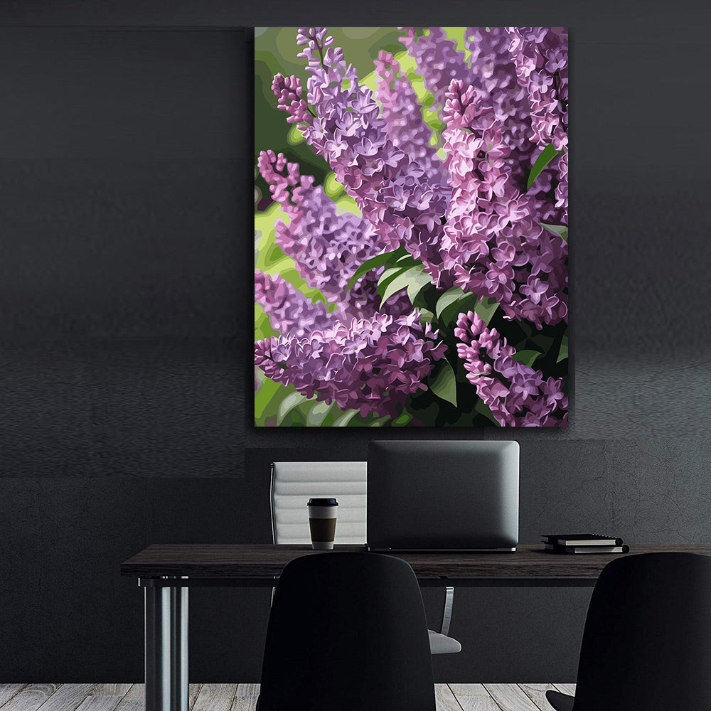Pictura pe Numere – soapte de liliac 6684
