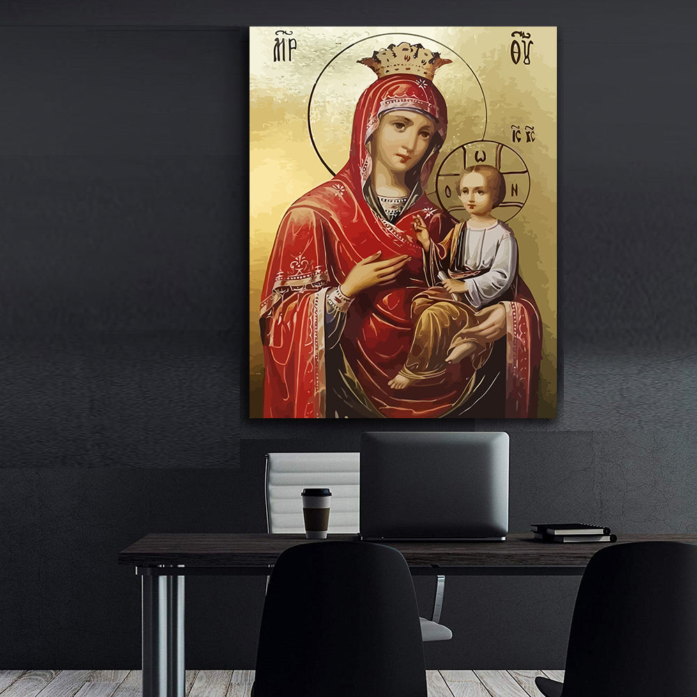 Set Pictură pe numere – Maica Domnului 6022