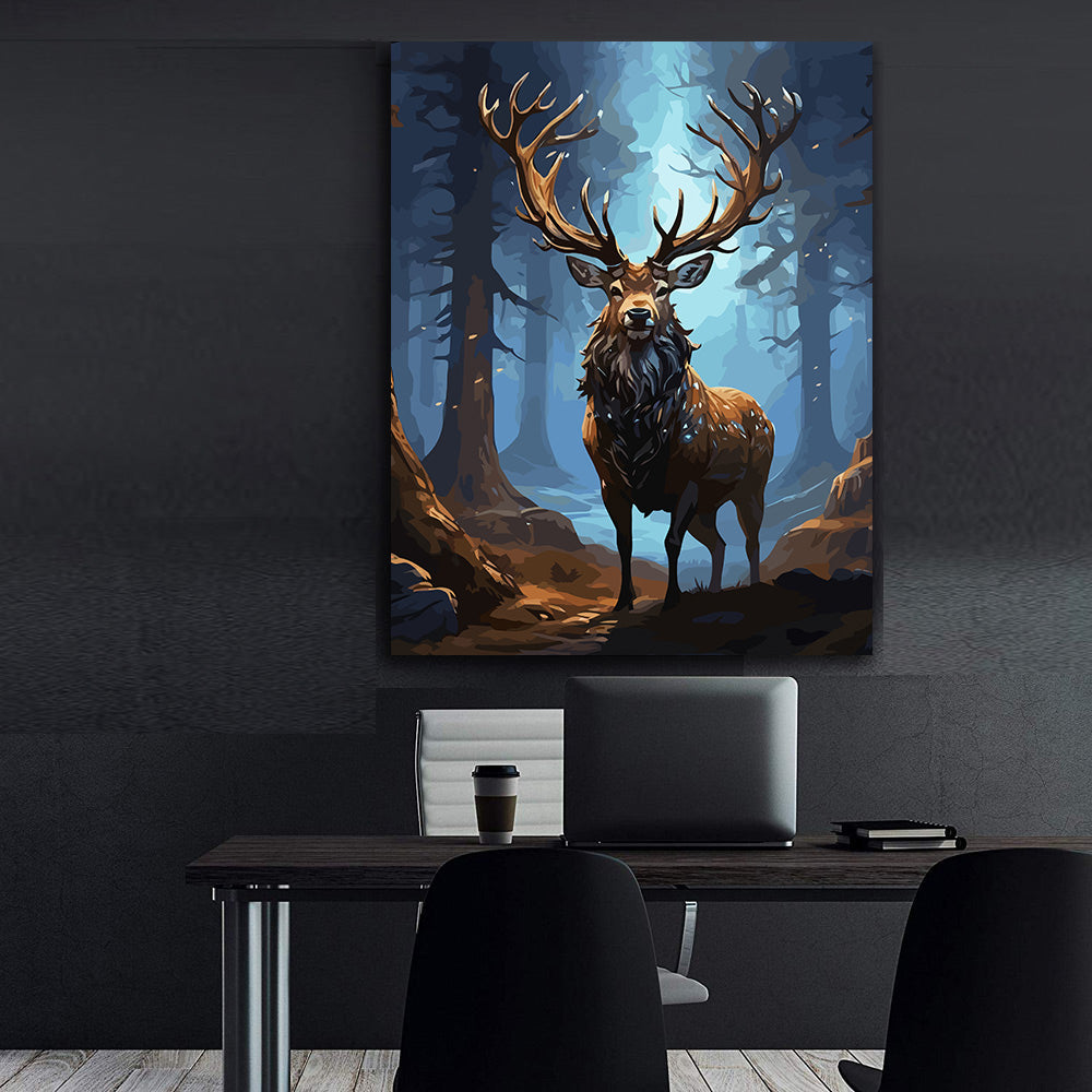 Pictura pe Numere – Majestatea cerbului 7401