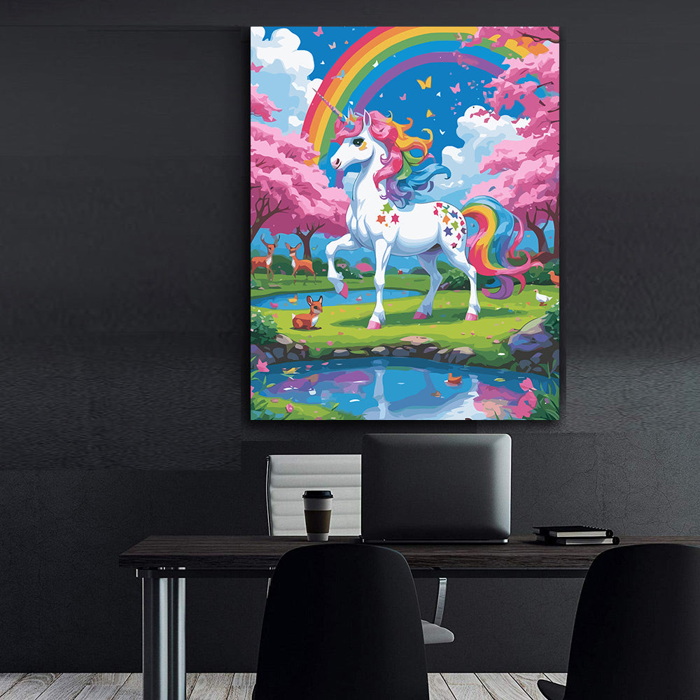 Pictura pe Numere – Magia inorogului 7379
