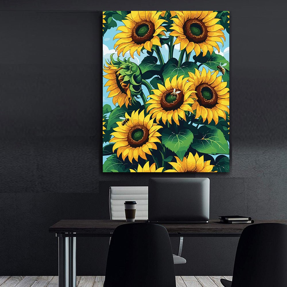Pictura pe Numere – Inchinaciune solara 7088