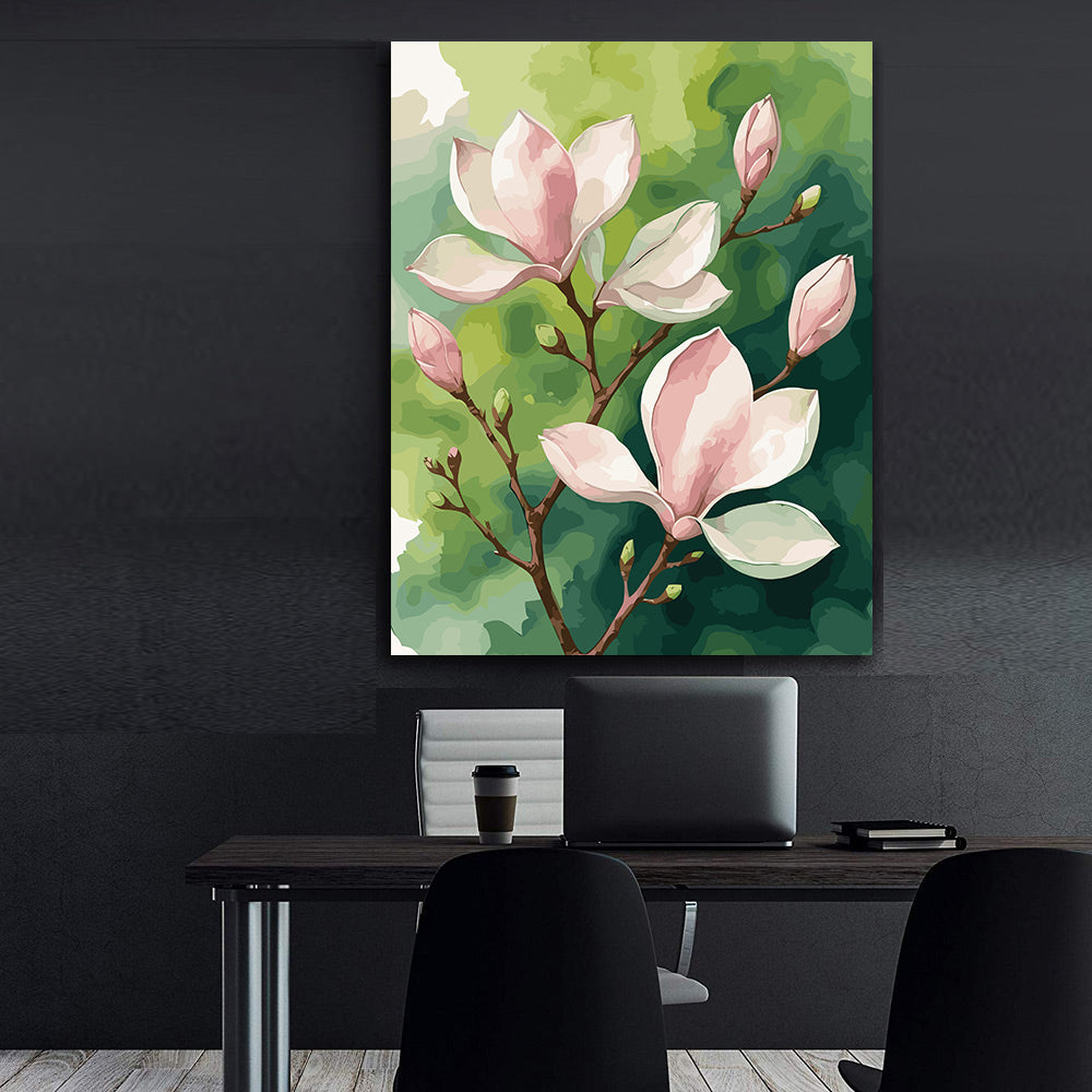 Pictura pe Numere – Simfonia magnoliilor 7133