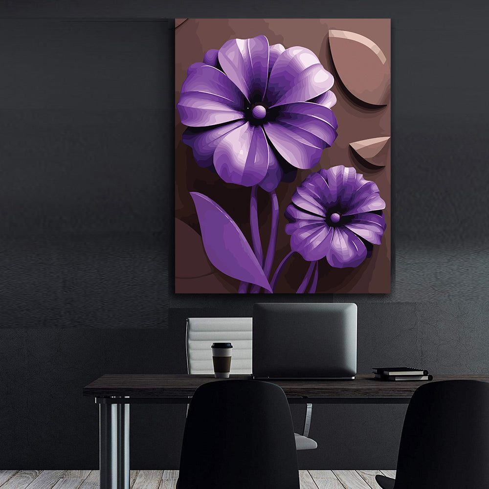 Pictura pe Numere – Ecouri violete 7128
