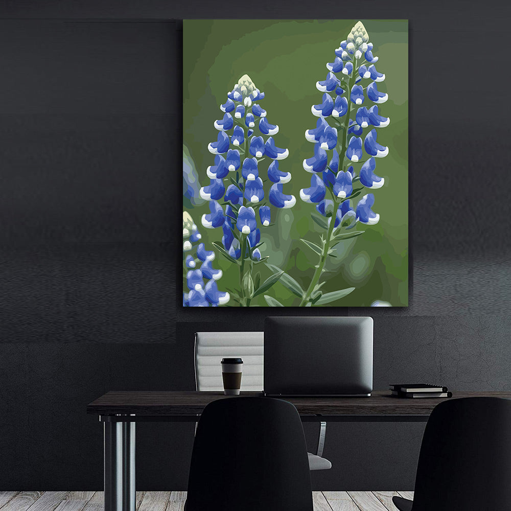 Pictura pe Numere – Ecou de safir 6951