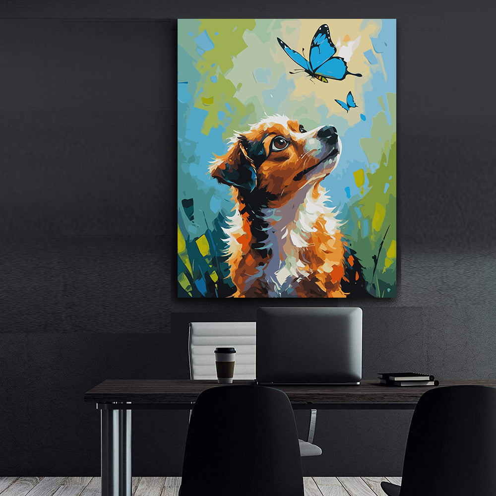 Pictura pe Numere – Fascinatia catelului 7394