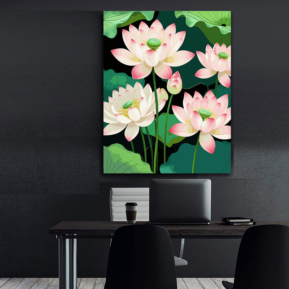 Pictura pe Numere – Geneza Roz 6742
