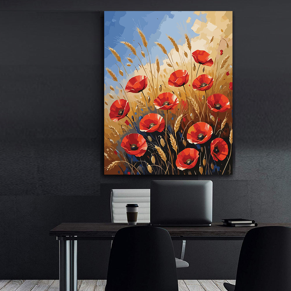 Pictura pe Numere – Focul graului 6928